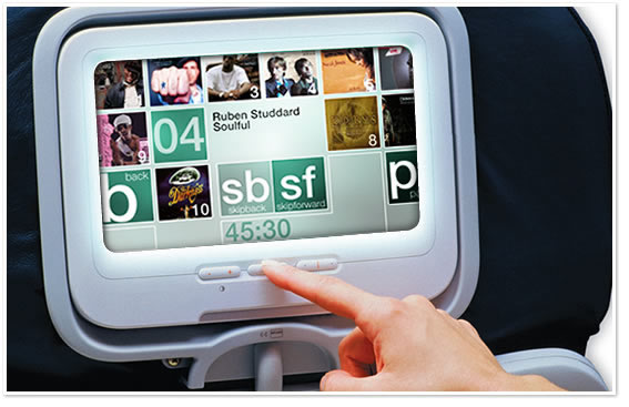 Sistema IFEC modelo eX2 de Panasonic Avionics Corporation