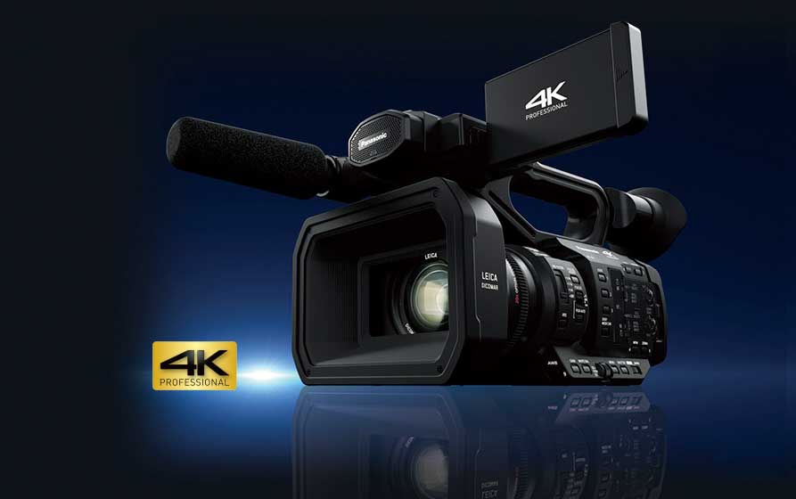 Videocámara profesional 4K con PCM lineal, Handycam