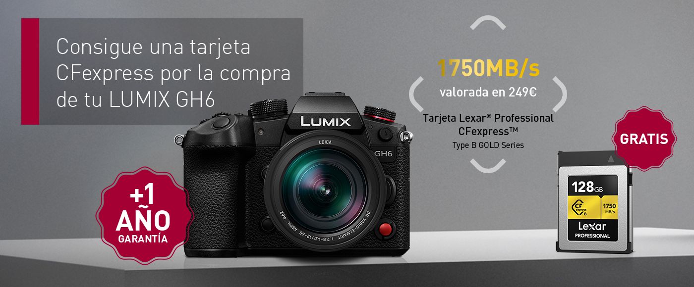 Promoción de lanzamiento Lumix GH6