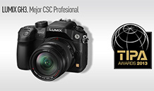 Lumix GH3, FT5 y las tarjetas de memoria SDHC, Premios TIPA 2013