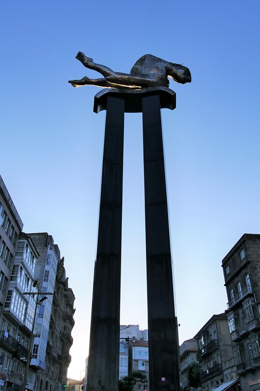 Centro urbano de vigo