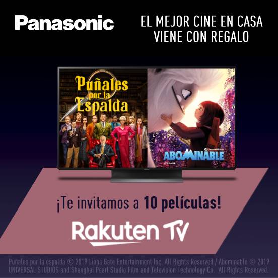 Bases de la Promoción “UNA PROMOCION DE CINE PANASONIC Y RAKUTEN TV”