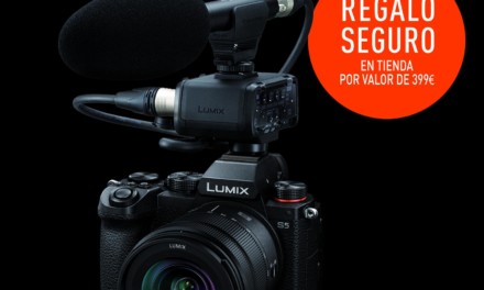 Llévate un adaptador de micrófono DMW-XLR1 por la compra de tu cámara Lumix S5