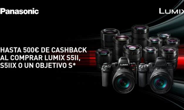Cashback de Verano Lumix S5II, S5IIX y Objetivos Serie S en El Corte Inglés