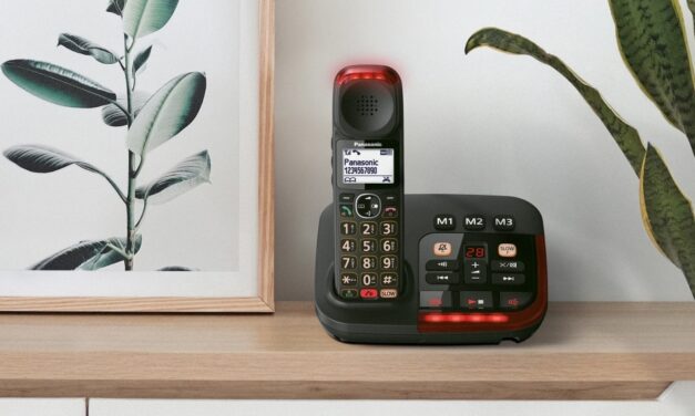 El teléfono inalámbrico KX-TGM420: con volumen amplificado para las personas con problemas auditivos