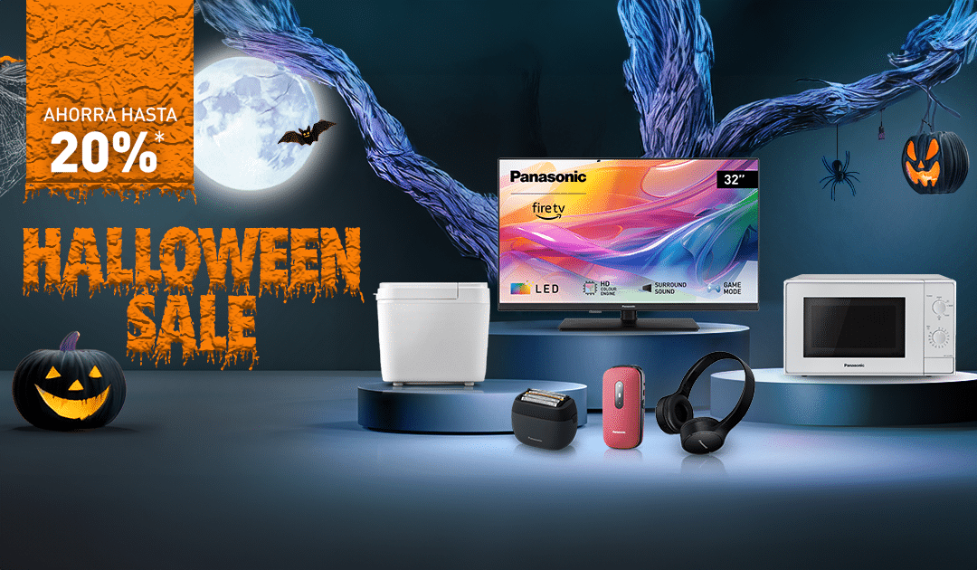 Halloween en Panasonic: ¡Descuentos escalofriantemente buenos para transformar tu hogar!