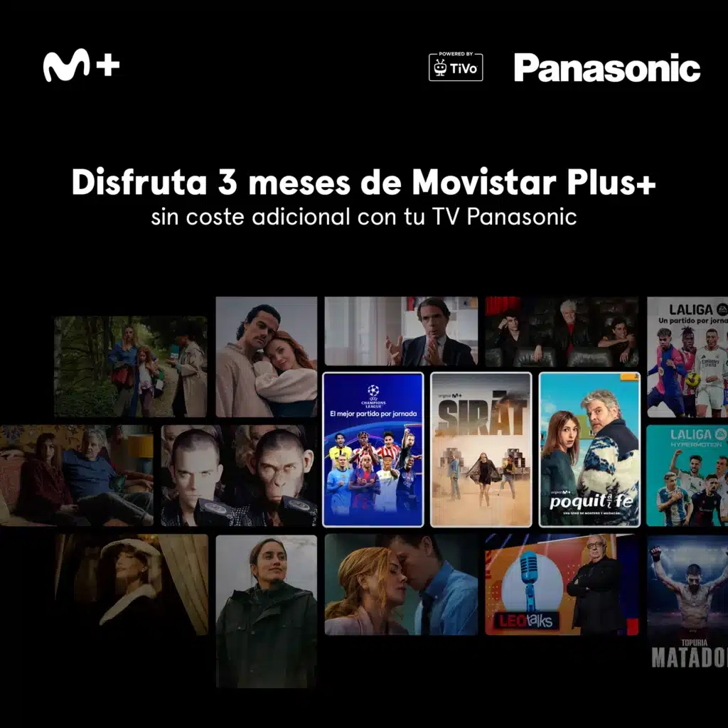 App Movistar Plus en televisores Panasonic