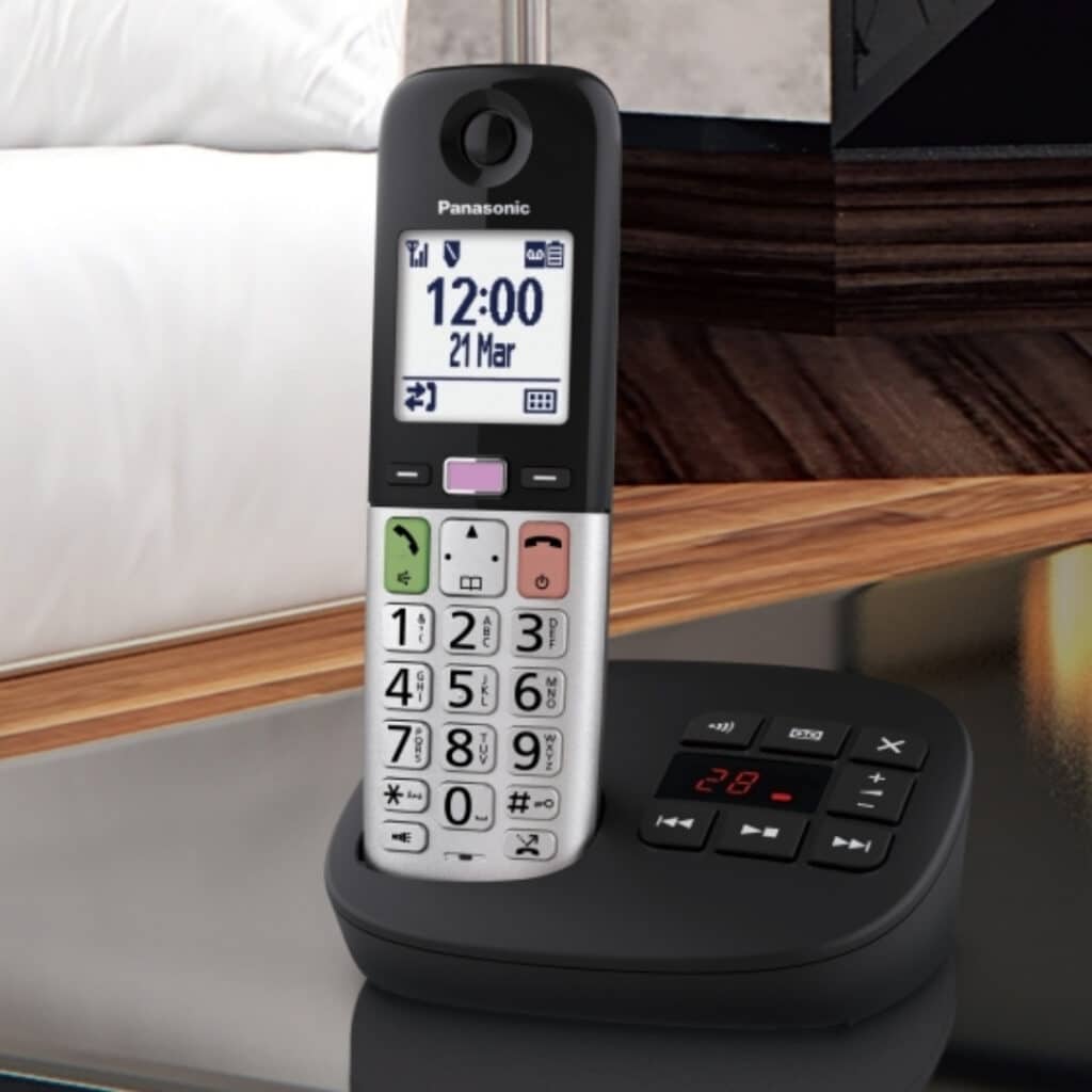 Teléfono inalámbrico digital con contestador automático KX-TGU430