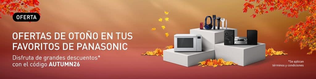 Ofertas de otoño Panasonic 2026