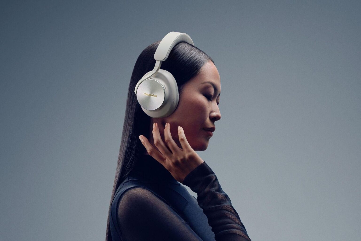 Vista de 360°Abrir en una ventana modal Auriculares inalámbricos Technics EAH-A1000 con cancelación del ruido y micrófono